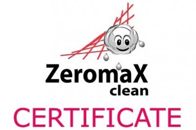 Certificates for ZeromaX clean